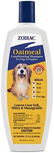 Zodiac Oatmeal Conditioning Shampoo for Dogs & Puppies 18 ounces, Small