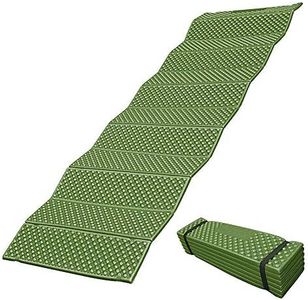 Lixada 190x57cm Tappetino da Campeggio in Schiuma Ultraleggero Cuscinetto Imbottito Materasso da Esterno Pieghevole per la Spiaggia Tenda Picnic