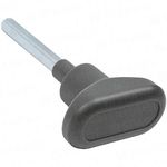 Handles & Locks for Henderson Garage Doors (External Handle 69.5mm Shaft)