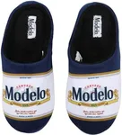 Bioworld Modelo Fluffy Plush Lining Scuff Slipper-Small