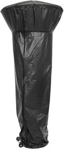 Vinyl Cover Full Length Outdoor For Patio Heater Pro Series With Reflectors Heavy Duty 10 Gauge Felt Lined Waterproof Weather Resistant With Zipper 33"-38" Round Reflectors