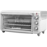 BLACK+DECKER Crisp ‘N Bake Air Fry Toaster Oven, Extra Wide 8 Slice, 5 Functions, TO3265XSSD, Stainless Steel