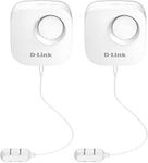 D-Link Battery Powered Wi-Fi Water/Flood Sensor - 90 dB Siren - no hub Required - mydlink app - Push Notifications - Mobile Phone Alerts - (DCH-S161/2PK RE) 2 Pack Certified Open Box