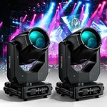 280W 10R Beam Sharpy Moving Head Light - 17 Gobos Stage Lights Lamp Disco Lights RGBW DMX512 DJ Lights for Party Wedding Church Club Bars Show