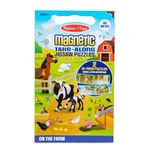 Melissa & Doug Take-Along Magnetic Jigsaw Puzzles Travel Toy On the Farm (2 15-Piece Puzzles) | Portable Puzzle Board, Seek And Find Activities, Travel Toys For Toddlers And Kids Ages 3+