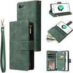 UEEBAI Wallet Case for iPhone SE 20