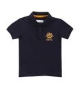 U.S. POLO ASSN. Kids Boy's Solid Regular Fit T-Shirt (UKTSHR0001_Navy S)