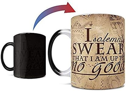 Morphing Mugs Harry Potter - Hogwarts Marauder's Map - I Solemnly Swear - 11 oz Heat Sensitive Mug – Image Revealed With HOT Liquid added! - Officially Licensed Collectible