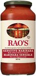 Rao's Homemade Tomato Sauce, Sensitive Formula, Pasta Sauce, Carb Conscious, Keto Friendly, All Natural, Premium Quality, No Onions or Garlic, with Premium Tomatoes, 660g