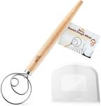 Bread Bosses Dutch Pizza Danish Dough Whisk Mixer Hook Accessories