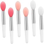 6pcs Silicone Lip Small Makeup Applicator for Lip Mask Oil