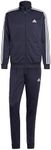 adidas Men's 3 Stripes Tracksuit, Legend Ink/White, S