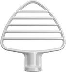 KitchenAid Pastry Tilt Head Stand Mixer Beater Attachment, White