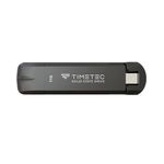 Timetec Portable External SSD USB3.2 Gen2 Type C Ultra-Light Mini External Solid State Drive with USB C to A Cable/USB A to C adapter Desktops/Laptop/Mac/Mobile (1TB Pro)