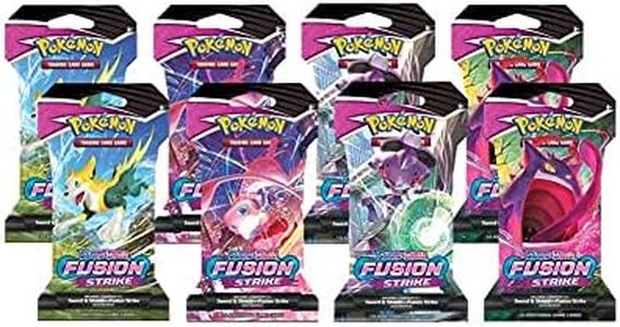 Pokemon Sword and Shield Fusion Strike (8) Sleeved Booster Packs Sealed