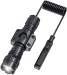WINDFIRE Weapon Light with Pressure Switch, 2200 Lumens Tactical Flashlight Matte Black with M-Lok Flashlight Mount