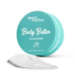 Earth Rhythm Cocoa Body Butter for Intense Moisturization, Reduce Dullness, Healthy Glow | Men & Women - 150 gm