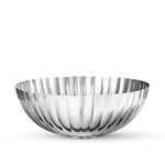 Georg Jensen Bernadotte Decorative Bowl in Silver - Mirror Polished Stainless Steel - Tableware by Sigvard Bernadotte - Large, 26 cm