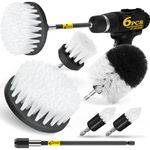 Diniva Drill Brush Power Scrubber Cleaning Brush Extended Long Attachment Set