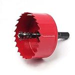 Hole Saw Drill Bit,60mm(2-1/3) M42 Bi-Metal Large Size Hole Opener Hole Saw Cutter Tool for Drilling drywall,blades, Plastic, Pipe, Wood, Fiberboard, Soft Metal For Hand Drills