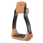 Tough-1 Aluminum Barrel Stirrups Black