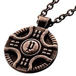 Police Medallion Necklace For Men - PJ.25721PSEBR/02