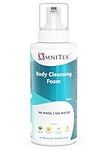 Rinse Free Body Cleansing Foam 500ml With Herbal Oils & Vitamins, Clean, Nourish & Protect, Parabens, Latex & Alcohol Free, Dermatologically Tested, For Camping