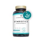 Pre and Probiotics for Gut Health. Probiotic Complex with 40 Billion Probiotic Bacteria. Probiotics for Intestinal Flora and Relief of Digestive Discomfort. 30 Capsules. N2 Natural Nutrition.