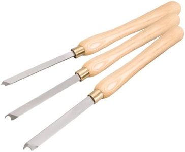 Shop Fox D3786 Lathe Ring Chisel Set, 3-Piece