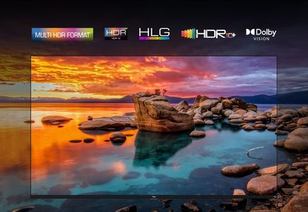 TCL 55" QLED 4K Fire TV – HDR10+, Dolby Vision & Atmos, Alexa, Black