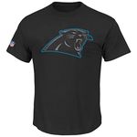 Majestic Carolina Panthers Tanser NFL T-Shirt Black L