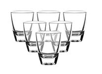 HOMIES INTERNATIONAL, Set of 6 Small Mini White Wine Cup Shot Glass Set Thick Bottom Spirits Home Office Glass, Wine Glass Bullet Cup. Size: 6 cm* 5 cm* 2.5cm; 40ml Each