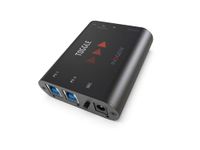 INOGENI Toggle – USB 3.0 Videoconference Switcher - for 2 PC (Room PC or CODEC and BYOD Laptop) Up to 3 USB Devices (Cameras or Microphone), Plug'n Go, (No Driver Required), Pro AV Made in Canada.