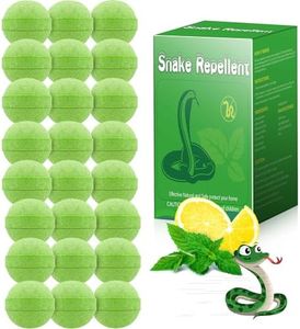 24Pcs Natural Snake Repellent for Yard, Snake Away Repellent for Outdoors & Indoor, Snake Repellent for Yard Pet Safe, to Repel Snakes Rats and Other Pests, Natural Plant Formula Pest Insect Control