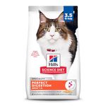 Hill's Pet Nutrition Hill's Science Diet Adult Cat Dry Food Perfect Digestion Salmon, Oats, & Rice 3.5 lb Bag