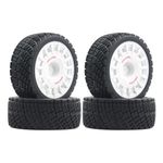 Lifehead 67mm RC On-Road Rally Car Tires and Wheels for 1/10 RC On-Road Touring Drift Car HSP Tamiya XV01 TT01 TT02B HPI Kyosho FAZER MK2 /12mm Hex