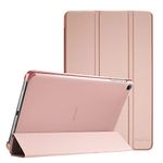 ProCase Cover for Galaxy Tab A 10.1 2019 Case(SM-T510/SM-T515/SM-T517), Ultra Slim Light Smart Folio Cover Stand Case Book Cover with Translucent Frosted Back -Rosegold