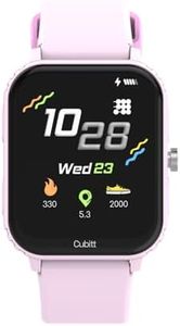 Cubitt Teens Smart Watch Fitness Tracker for Teens, with Heart Rate, Blood Pressure, Blood Oxygen, Sleep Monitor, 20+ Games, Alarms, Activity Tracker 1.85'' HR Touch Screen, IP68 Waterproof