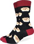 Good Luck Sock Men's Pi Pie Math Socks, Adult