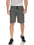 Alfa Men's Sports Cotton Shorts with 2 Zipper Pockets and 1 Back Pocket