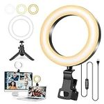 Ring Light with Tripod Stand & Clip