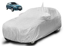 Auto Hub Maruti Swift Dzire (Model : 2008-2017) Car Cover With Mirror & Antenna Pocket And Soft Cotton Lining,Waterproof Body Cover, Metallic Silver, For)