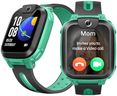 imoo Kids Phone Watch Z1 – Smart Watch with GPS Tracker, 4G Video & Voice Calls, Advanced Parental Controls, Durable Quality with IPX8 Water Resistance, SOS, Gift for Kids (Green)
