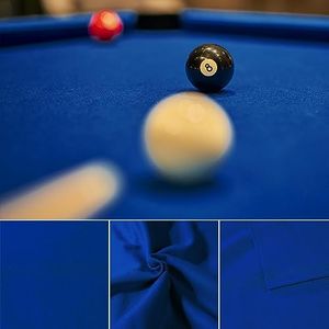 metaball Professional Pre Cut Pool Table Felt Cloth with 6 PCS Bottom Cloth - Choose for 7, 8 or 9 Foot Table, 7 Colours for Choice (for 7 Fool Table, Navy Blue)