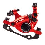 CNC Bike Disc Brake Kit,Hydraulic Disc brake Kit Front and Rear, Line Pulling Disc Brake Caliper for MTB Mountainbike.
