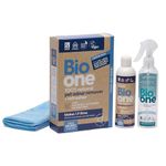 Bio One Enzyme Cleaner - Pet Odour Eliminator, Pet Urine and Pet Stain Remover - Kills Bacteria and Eliminates Pet Odours from Dog & Cat Urine, Faeces, Sick - Pet Carpet Cleaner, 250ml Concentrate