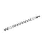 sourcing map Flexible Extension Screwdriver Bit Holder Magnetic Extention Hex Shaft Screw Drill Connection Tip,7.9-inch Flex Shaft,1/4''-Hexagon Drill