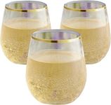 48 piece Stemless Unbreakable Cryst