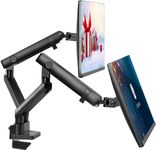 Dual Monitor Stand, Dual Monitor Arm, Dual Monitor Mount VESA Mount, up to 32 inch Monitor Desk Montaje, Monitor Arms & Monitor Stands for 2 Monitors