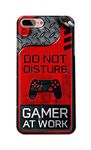 MaroraCases Gamer at Work Gaming Printed Designer Hard Back Case Cover for iPhone 7 Plus (5.5") / iPhone 8 Plus (5.5"), A1784, A1661, A1785 -(VT) MRR2007